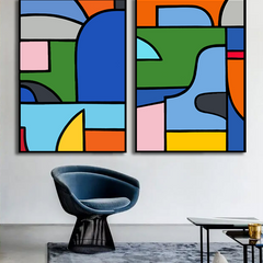 LAGOON DIPTYCH (FRAMED)